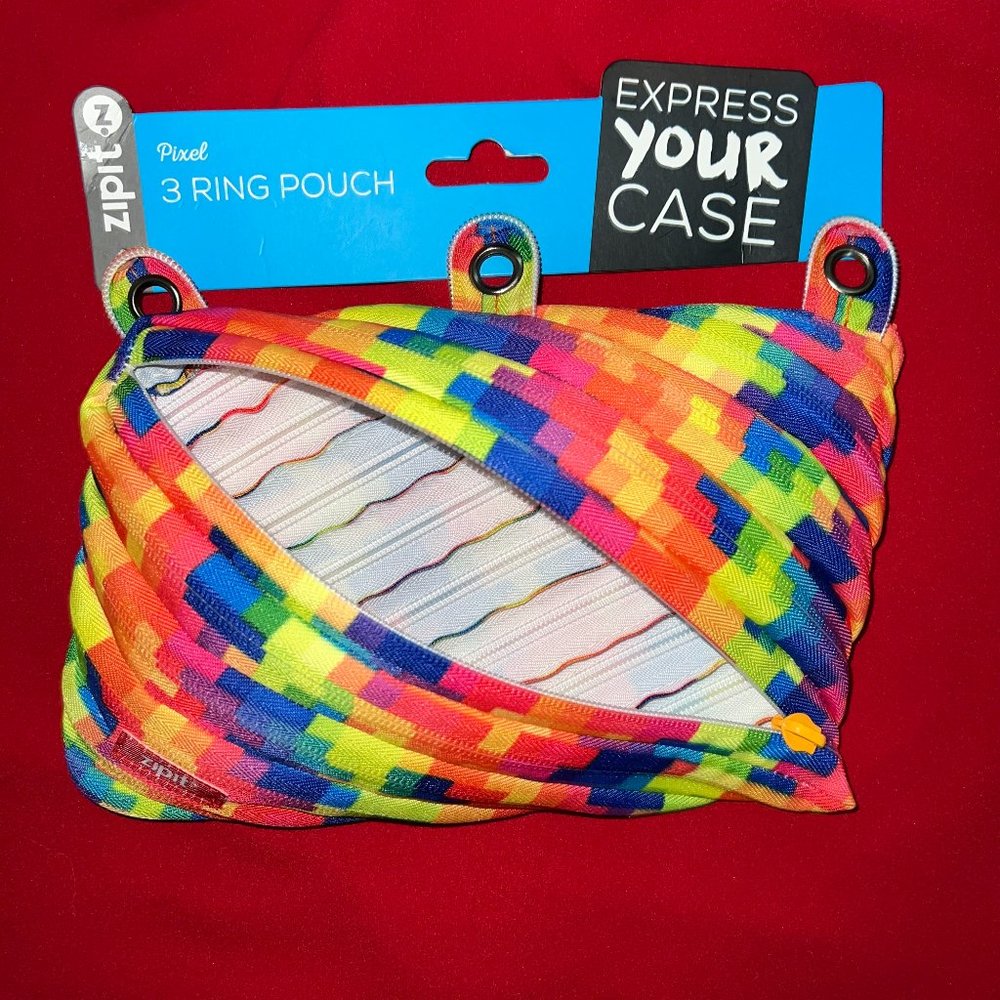 COLORZ 3 RING POUCH NWT - Picture 4 of 4